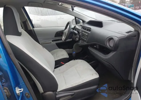 2013 Toyota Prius C One из США, поврежденный, VIN JTDKDTB34D1548069